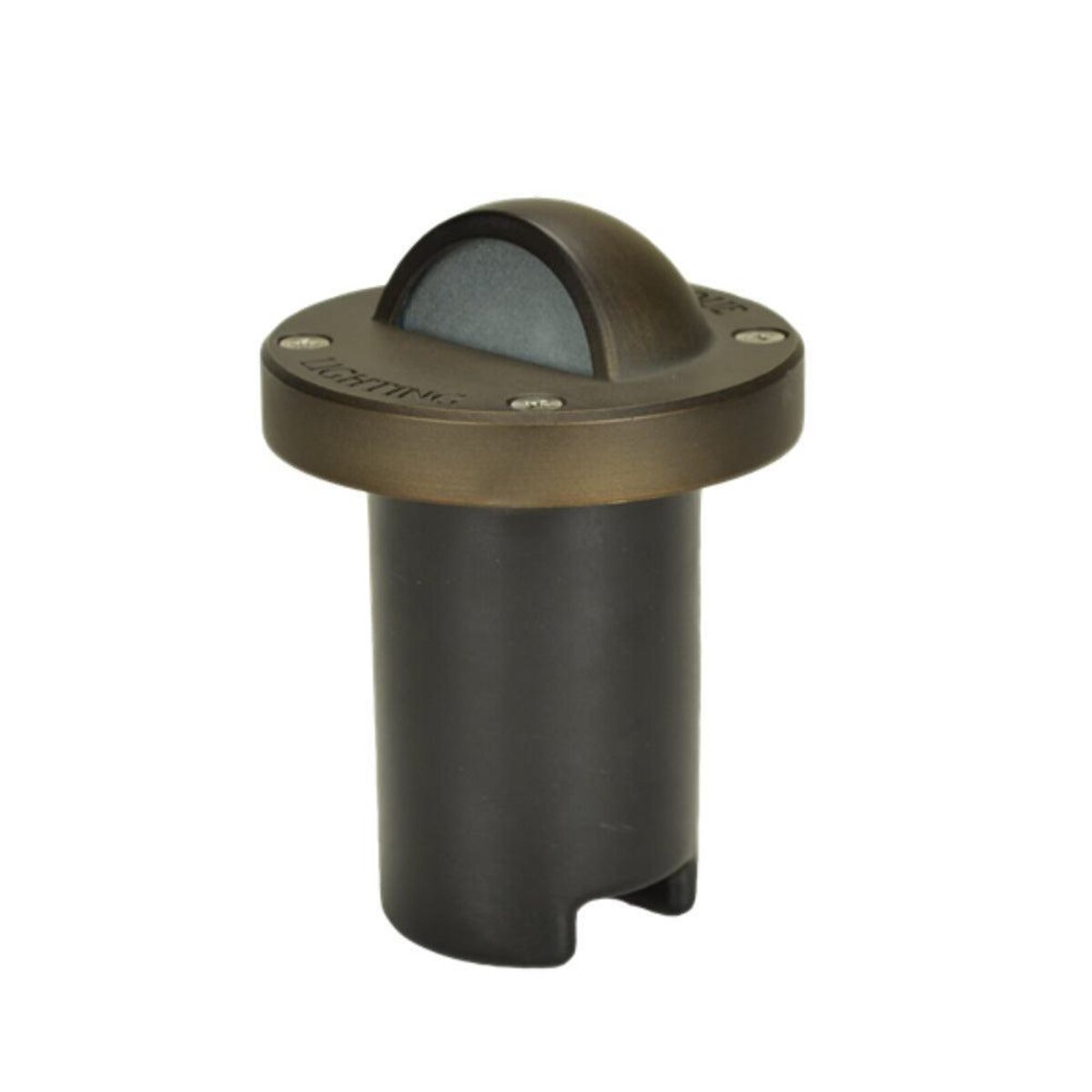 Unique NOVAE-NL  Nova Eyelid In-Ground Light Brass Housing Weathered Brass No Lamp 25 ft Lead