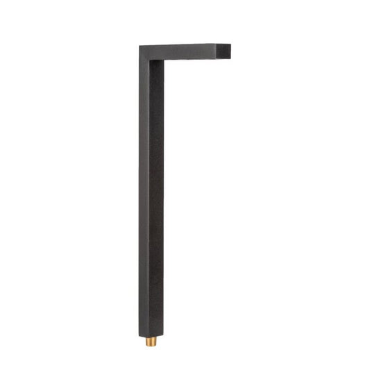 Vista  PR-6570-B-W-LB2ND  PR-6570 Path Light Aluminum Black Finish 2W 2950K LED