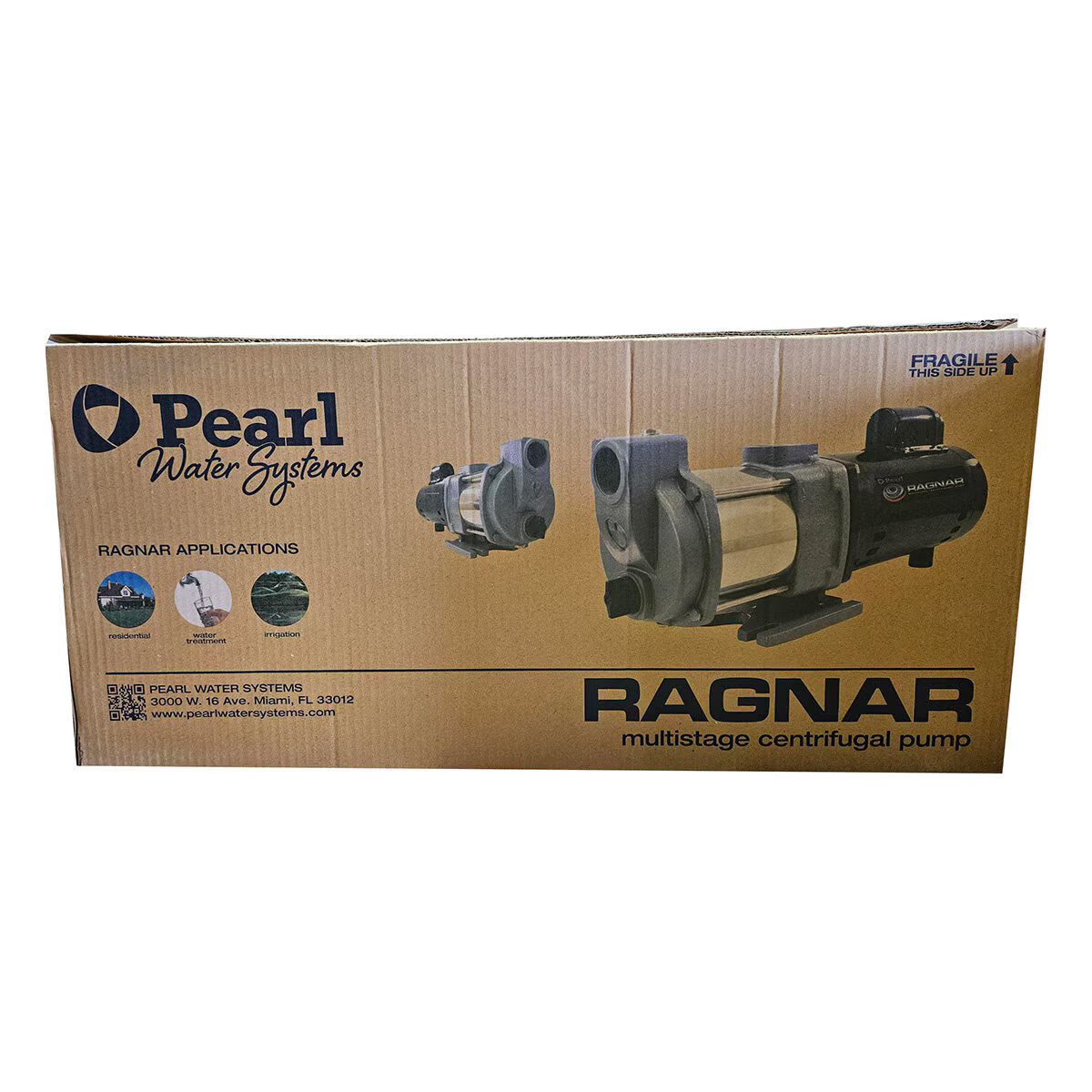 PD Water Systems Pearl RAGNARH 20C16S Self-Priming Centrifugal Pump 230V 2 HP Multistage