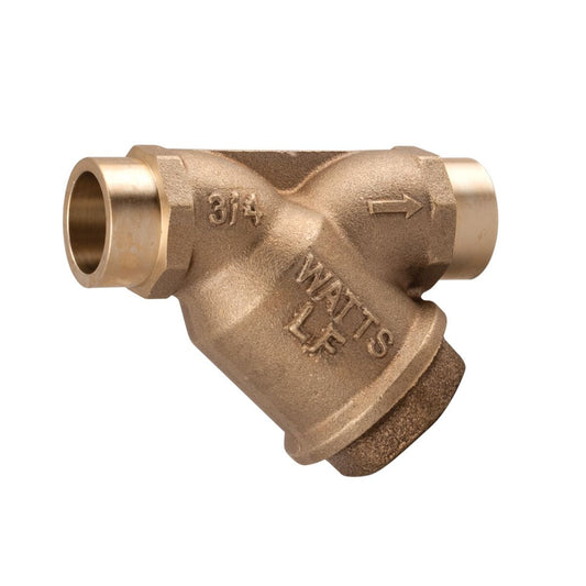 WATTS WYE STRAINER 777S 3/4 LEAD FREE