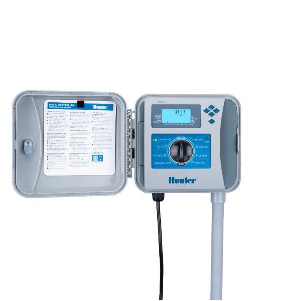 Hunter P2C400   P2C Base Unit Controller Outdoor 4 Station