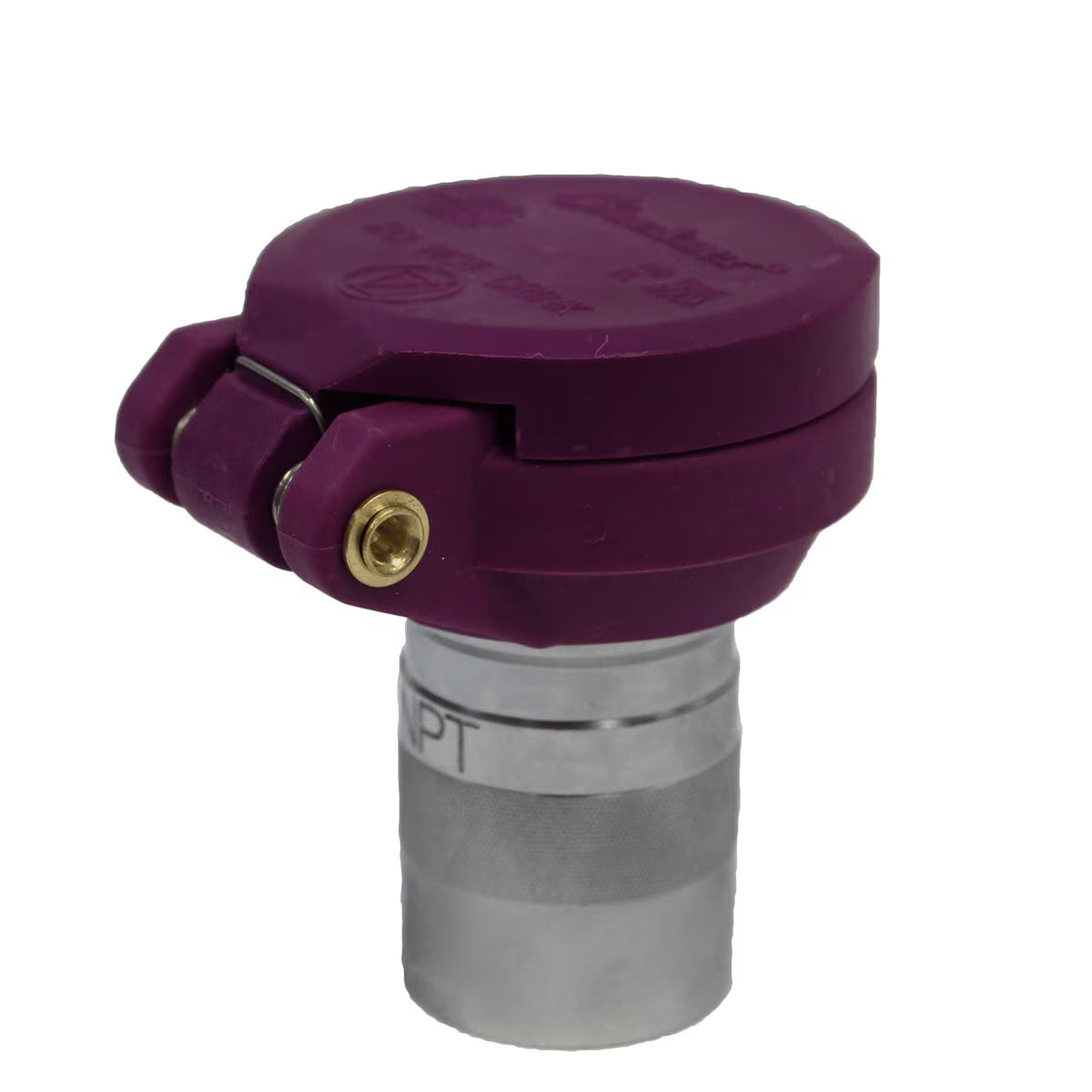 Quick Coupling Valve with Purple Locking Cover 1 FIP Buckner