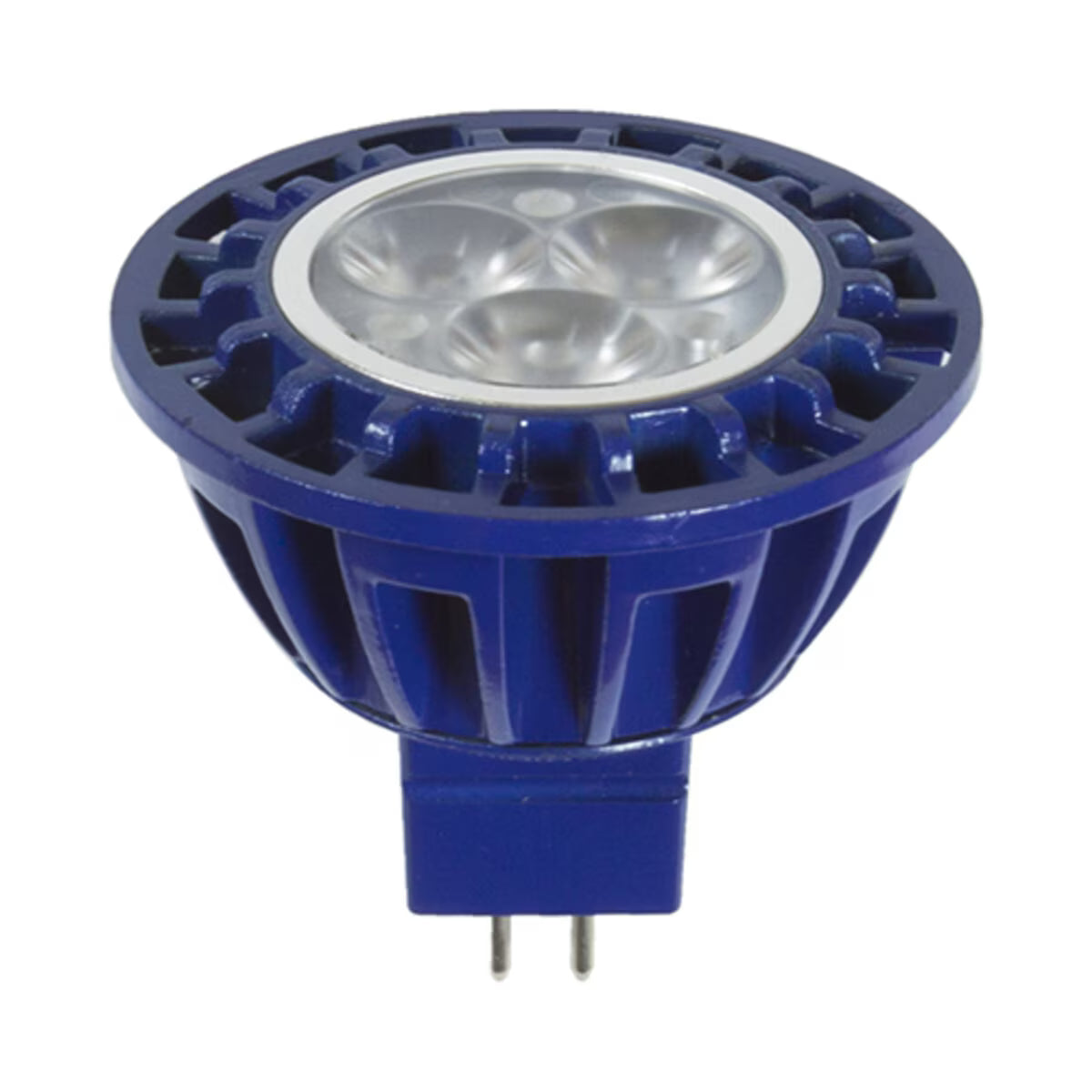 MR16-5-SILVER-GREEN-6  Brilliance MR16 5W 60 Deg. Silver Green Dimmable Led