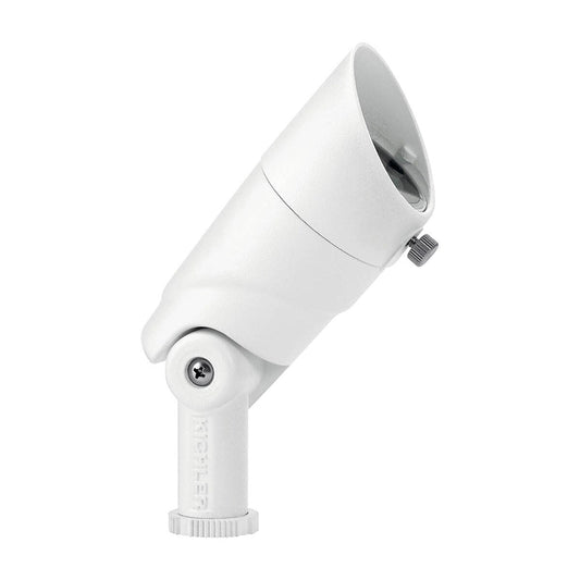 Kichler 16016WHT30  VLO Adjustable Lumen Small Accent Light White 35 Degree Flood 3000K