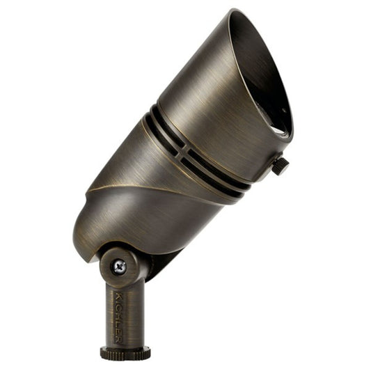 Kichler16018CBR30   16018 Up Light VLO Brass Housing Centennial Brass 5.3W/8.5W/12W 3000K 15 Deg. LED