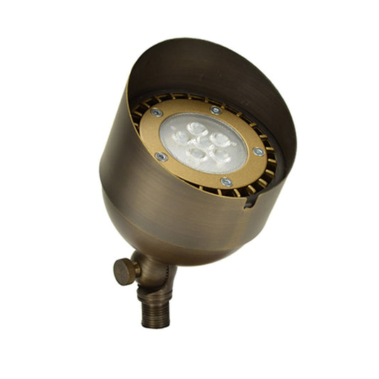 Unique BISH-12-L1327   Bishop Up Light Brass Housing Weathered Brass 13W 2700K 32 Deg. LED