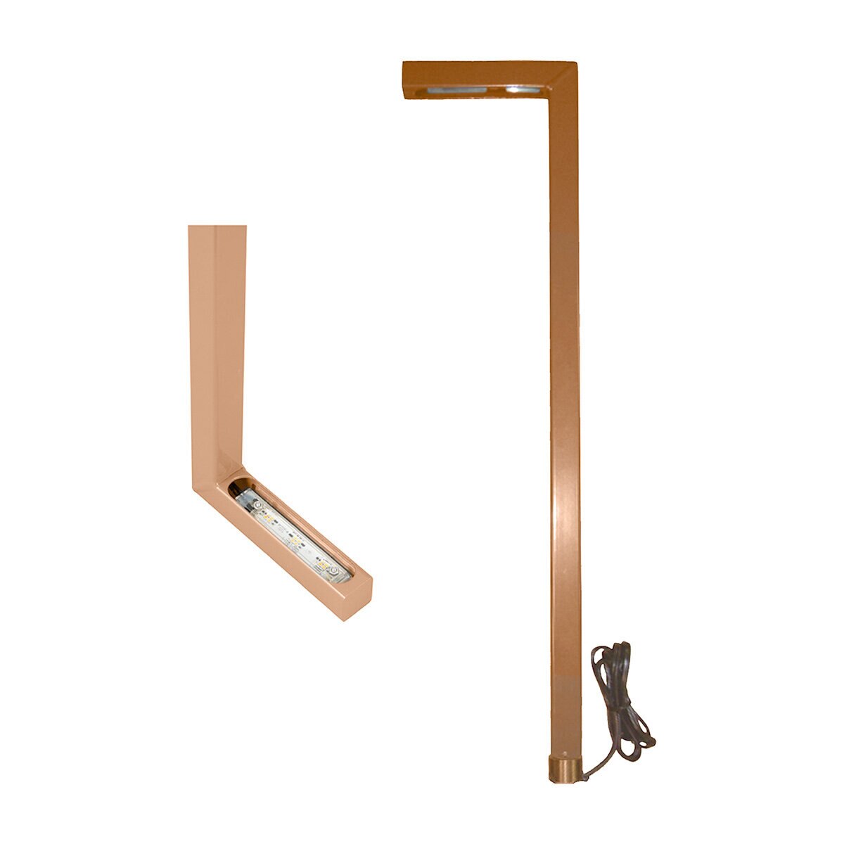 Integral PL24.125A. 500 PL24 Path Light Antique Brass 3000K LED