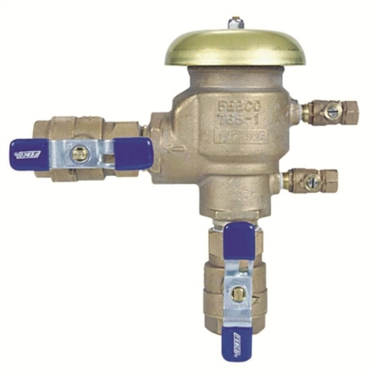 Febco 765 Pressure Vacuum Breaker 2 in. Bronze With Ball Valve | 765HBV-NLA