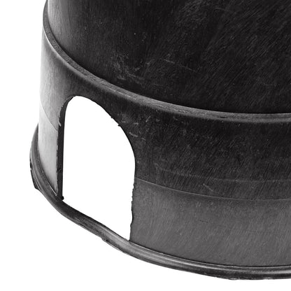 NDS Residential Valve Box Oval 8 in. x 12 in. x 10 in.H Black Box Box/Green Lid Drop-in CV