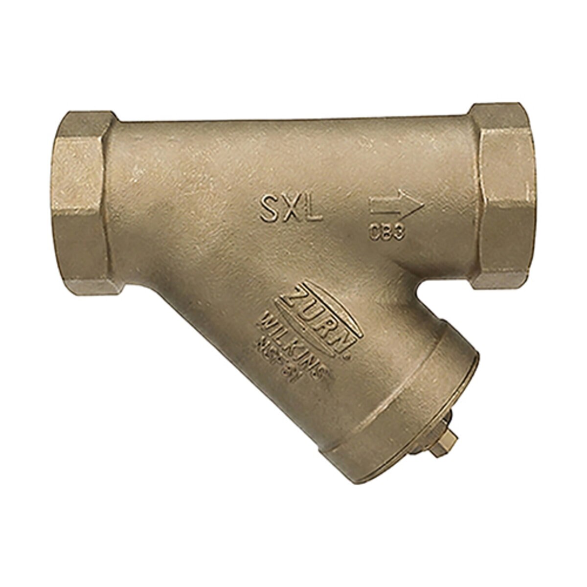 Wilkins 1-SXL Wye Strainer Lead Free 1 in.