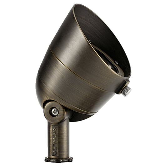 Kichler 16158 Up Light Gen 1.5 Brass Housing Centennial Brass 7W 2700K 60 Degree LED