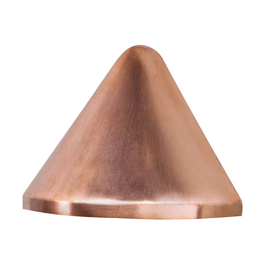 Kichler 16110CO30  Fundamentals LED Deck Light Copper Finish 3000K Warm White 43 Lumens 12V 0.86W