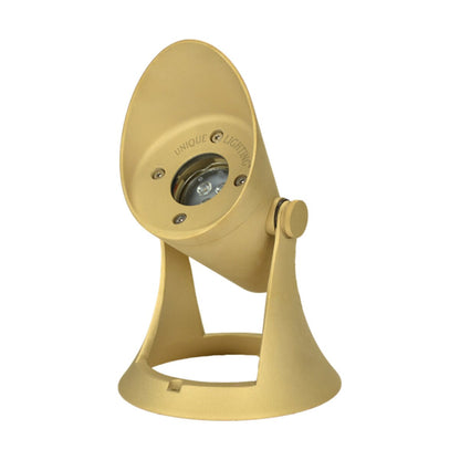 Unique  HYDR-L830  Hydro Water Light Weathered Brass Finish 8W 3000K LED with 600 Lumens Output, 40° Beam Angle, and 40,000-Hour Lifespan