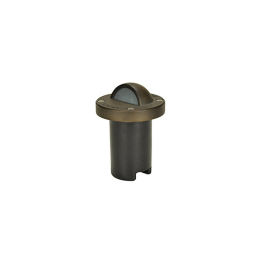 Unique NOVAE-12-L827   Nova Eyelid In-Ground Light Brass Housing Weathered Brass 8W 2700K LED 25 ft Lead