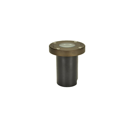 Unique  NOVAF-12-L427  Nova Flat In-Ground Light Brass Housing Weathered Brass 4W 2700K LED 25 ft. Lead