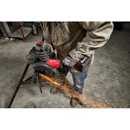 Milwaukee M18 FUEL Battery 4-1/2 in. / 5 in. Braking Grinder w/ One Key Paddle Switch (Tool Only)