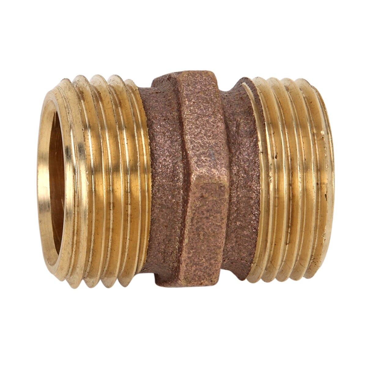 Brass 3/4 in. Male Hose To 3/4 in. Male or 1/2 in. Fem. Pipe w/ Hang Tag