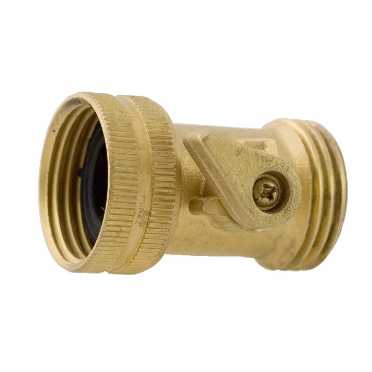 Brass 3/4 in. Hose Shutoff w/ Hang Tag