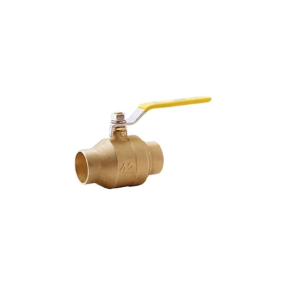 Full Port Ball Valve Brass 1-1/2 in. Sweat