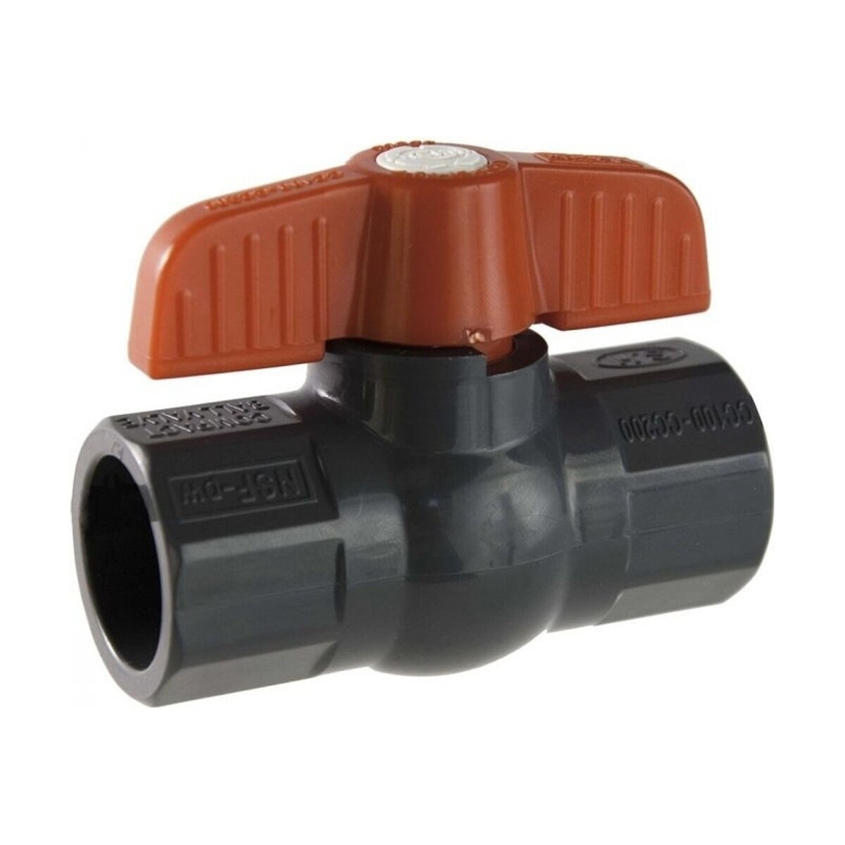 587-015 Sch 80 PVC Ball Valve S x S 1-1/2 in.