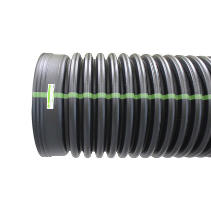 ADS N-12 Solid Pipe Bell End 4 in. x 20 ft.
