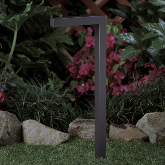 Vista PR-6570 Path Light Aluminum Black Finish 2W 2950K LED