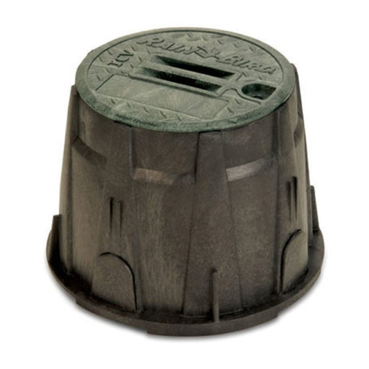 Rain Bird VB Valve Box Lid Round 10 in. Black Polyethylene Lid Only