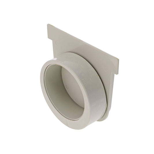 NDS Deep Profile End Cap Light Gray 3 Hb 5 in.