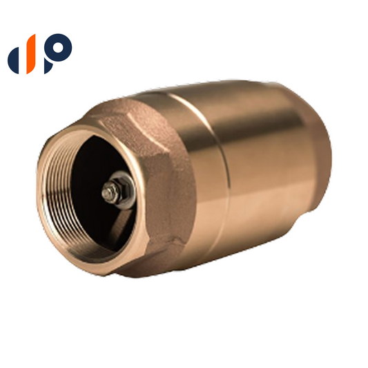 Strataflo  300-250  2-1/2 in. FNPT Brass Check Valve with Buna-S Rubber Poppet