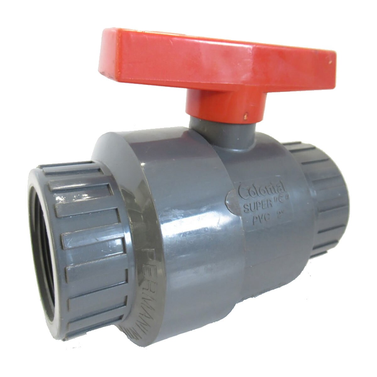 Lasco Colonial  V20191N  Compact Ball Valve PVC Slip EPDM O-Ring 2 in.