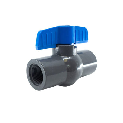 V10791N Lasco 491 Commercial Ball Valve Thread PVC Gray 1 in. w/ Blue Handle