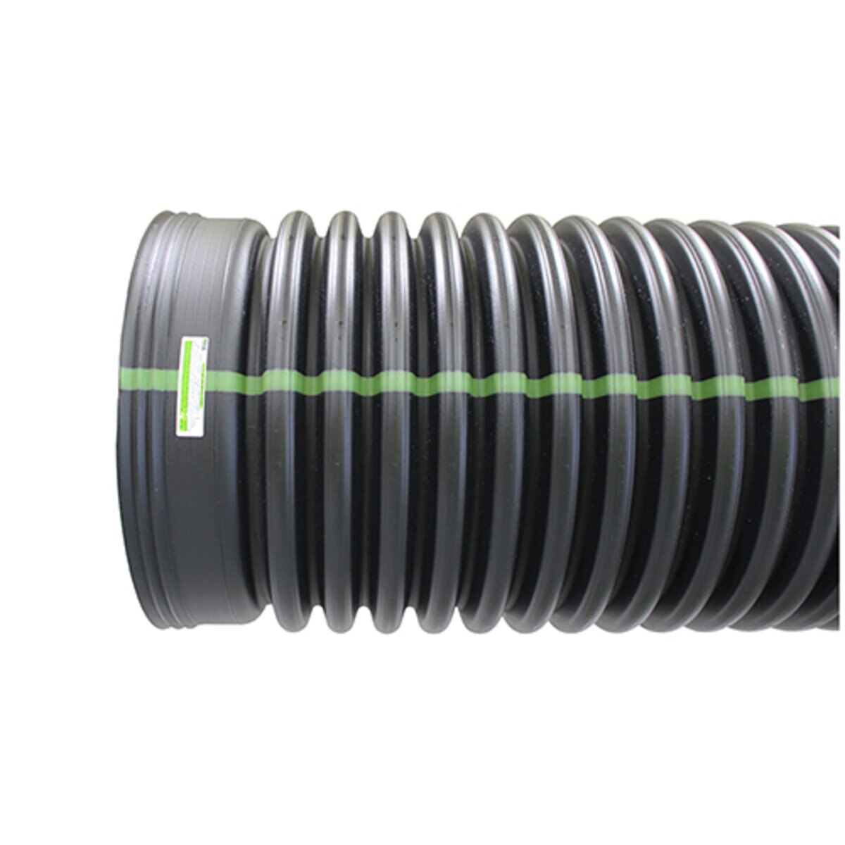 ADS N-12 Solid Pipe 12 in. x 20 ft. w/ Bell