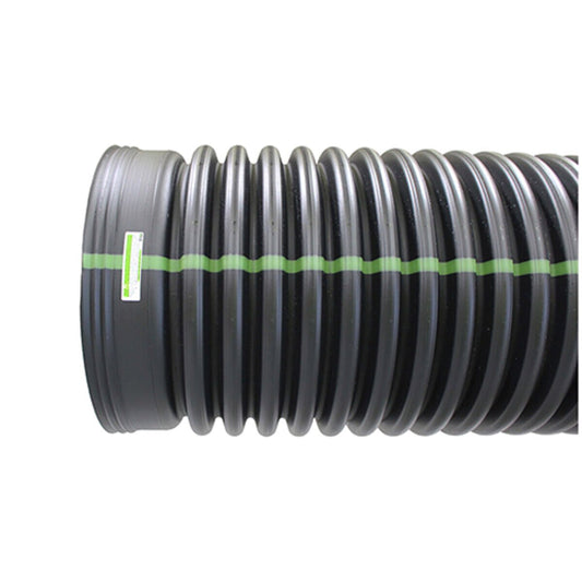 ADS N-12 Solid Pipe 12 in. x 20 ft. w/ Bell