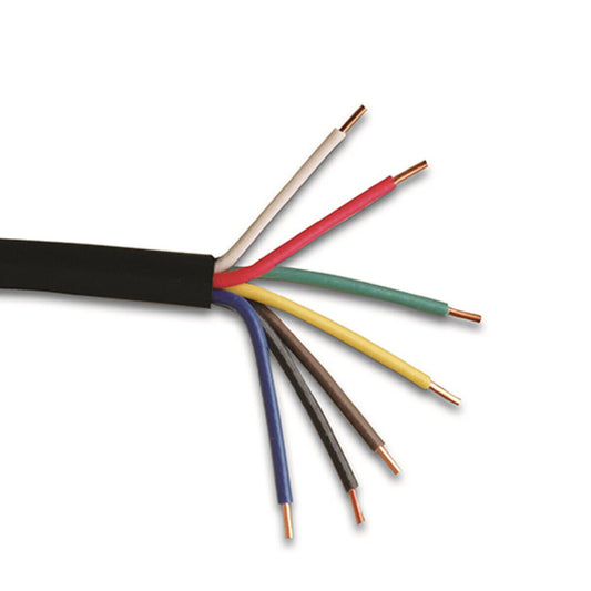 Multi Conductor Wire Black 18 Gauge 4 Conductor