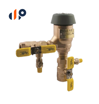 4A508A2  Apollo 4A Pressure Vacuum Breaker 2 in. Bronze with Ball Valves |