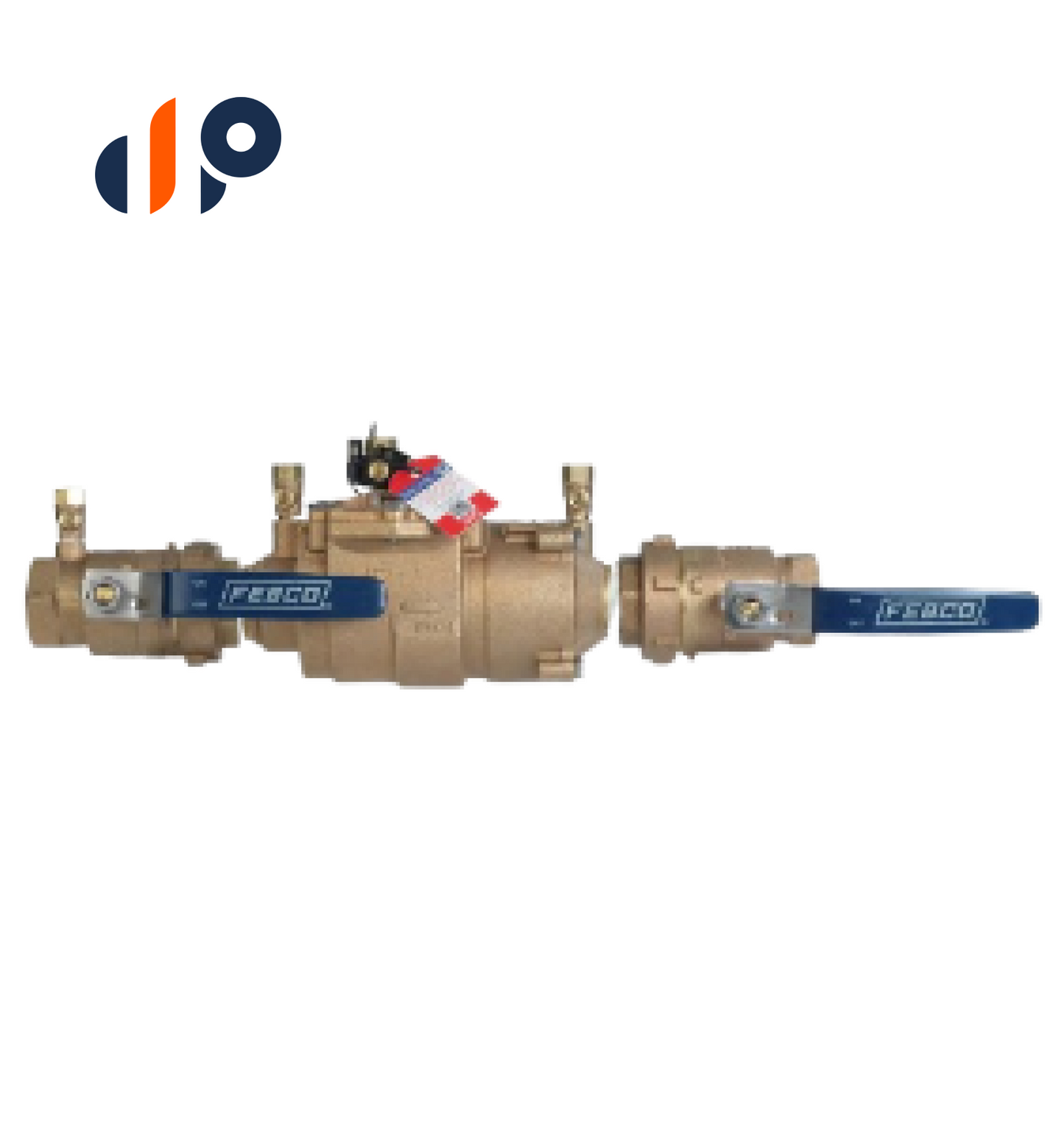 T2615  FEBCO 850U Double Check Assembly w/ Unions 1-1/2 in. Bronze w/ Freeze Sensing Capability (Sensing Upgrade Kit Sold Separately) | T2615