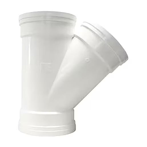 GPK  107-1010  Sewer & Drain Wye PVC 10 in. Gasket