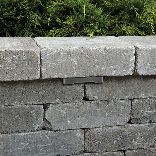 Vista Rail Light Landscape Series 12V Step & Wall Mount Graphite Metalic