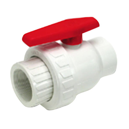 1 1/2" PVC BALL VALVE WITH SINGLE UNION