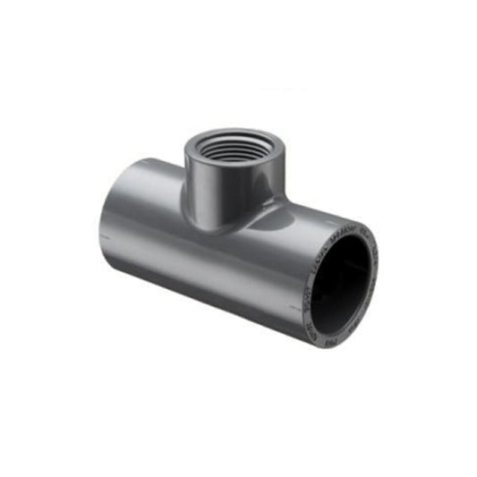 802-249 Sch 80 PVC Reducing Tee 2 in. x 1 in. Socket X FIPT | Spears