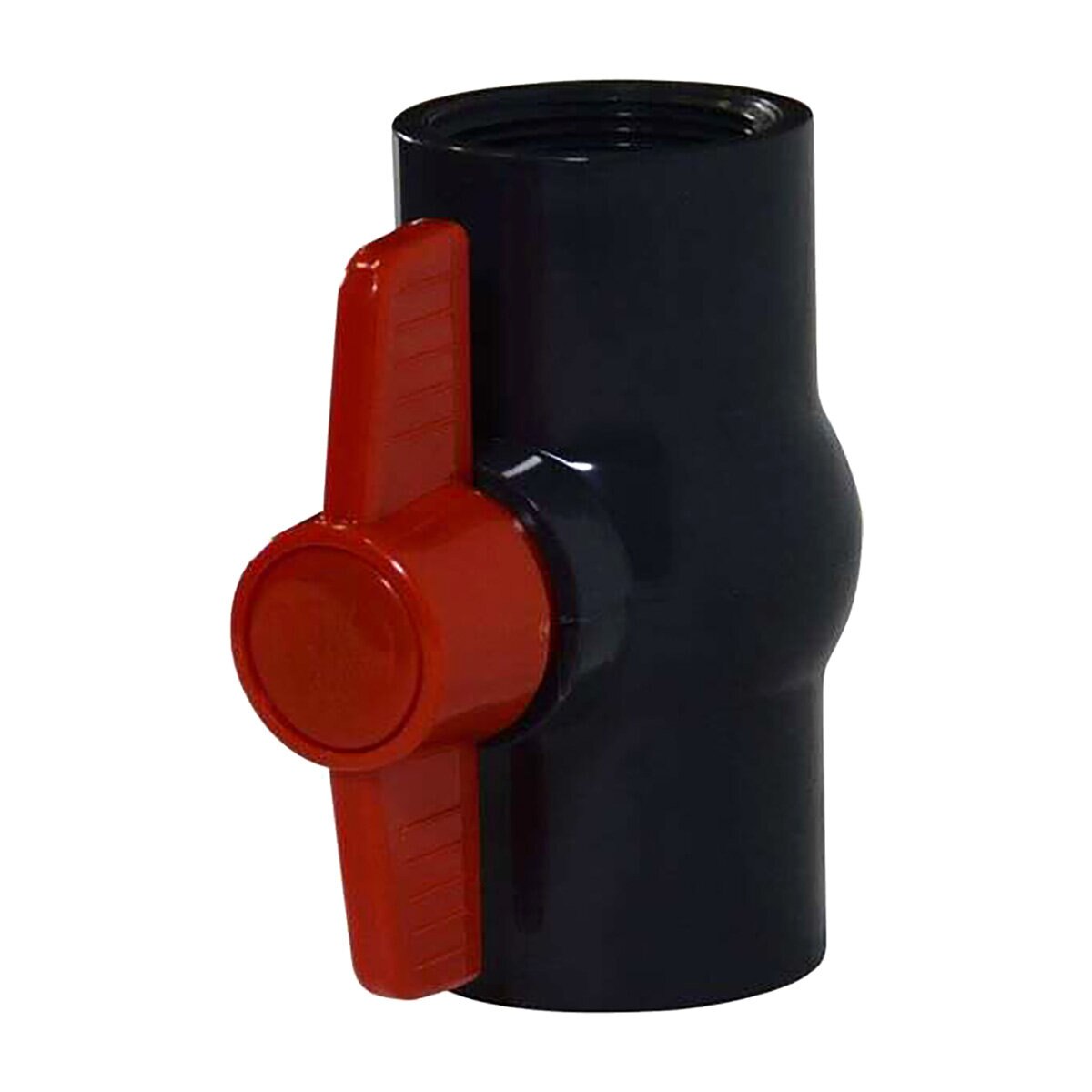 NDS Gray MIP Ball Valve Threaded x Threaded 150 PSI 1-1/2 in. Sch 40 PVC