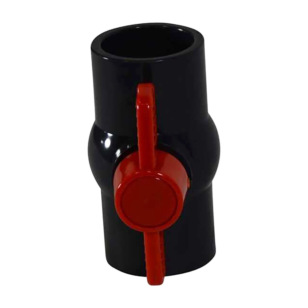 NDS Gray MIP Ball Valve Slip x Slip 150 PSI 1-1/2 in. Sch 40 PVC