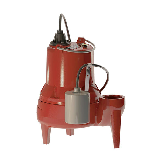 Liberty Sewage Pump Cast Iron 2 in. 115V 4/10 HP 142 GPM 1 Phase