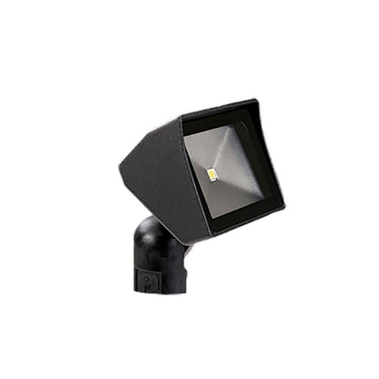 Ground  GR-5105-BSO-3-W  Mount LED Compact Flood Light Olde Brass 5105 3W 2950K Clear Lens