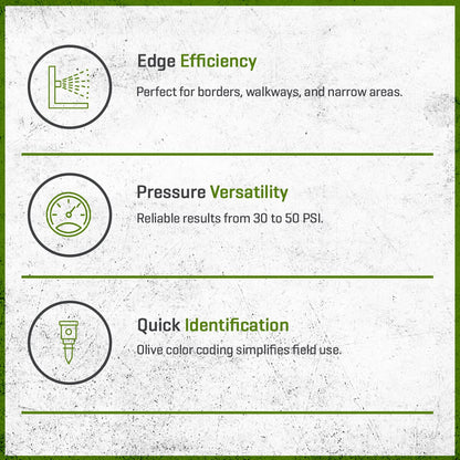 K-Rain Specialty Rotary Nozzle Left End Strip 5 ft. x 15 ft. 90 Degree - 270 Degree