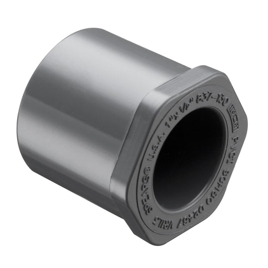837-250 Sch 80 PVC Reducer Bushing Flush Style 2 in. x 1-1/4 in. Spigot x Socket | Spears