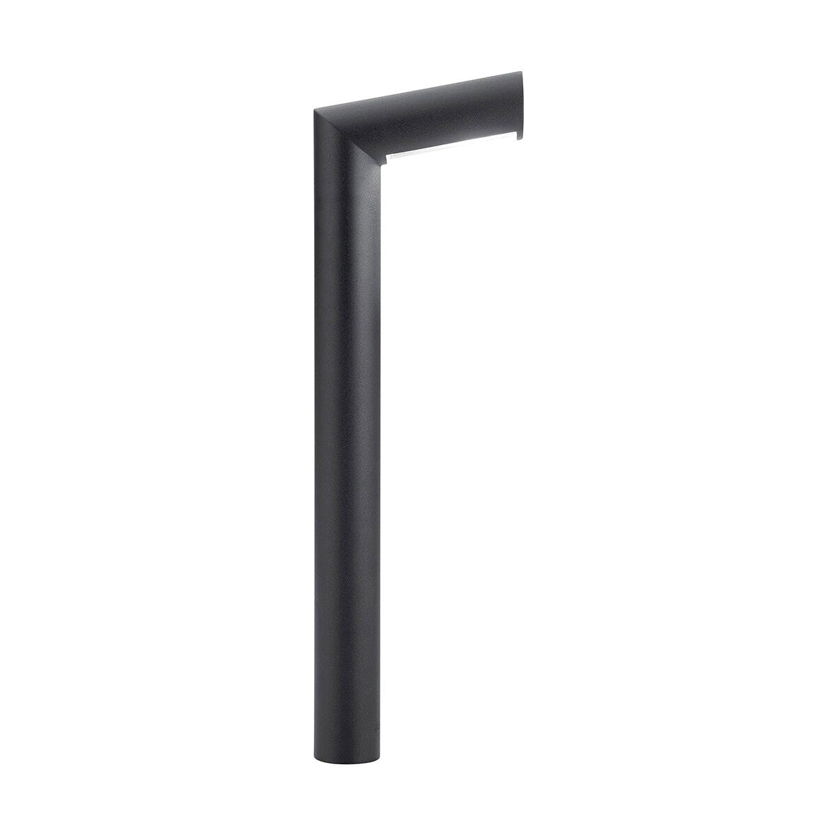 Contemporary Tubing Path Light Textured Black-15845BKT