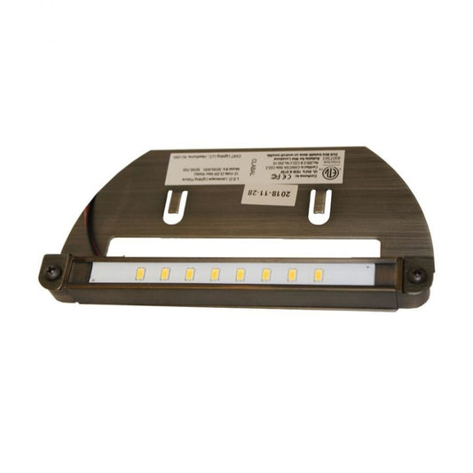CAST-SEWL70S- Engineered 7 in. Wall Light Square Edge LED Aged Brass