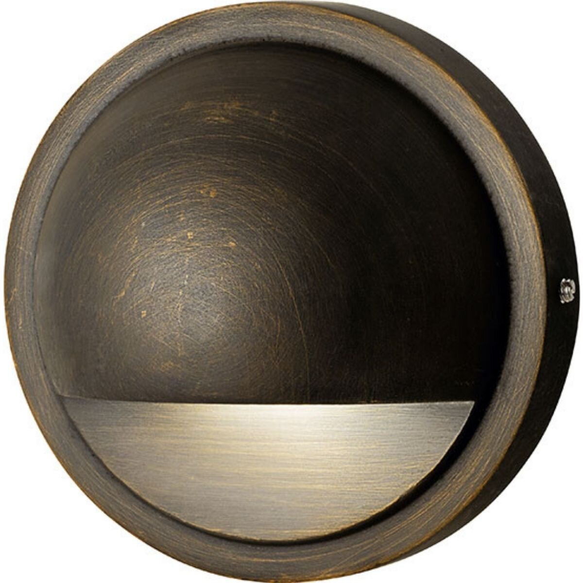 Kichler-15764CBR27- 15764 Half-Moon LED Deck Light