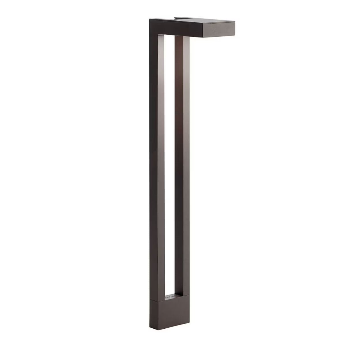 Kichler15844AZT  Two Arm Path Light Textured Architectural Bronze 12V